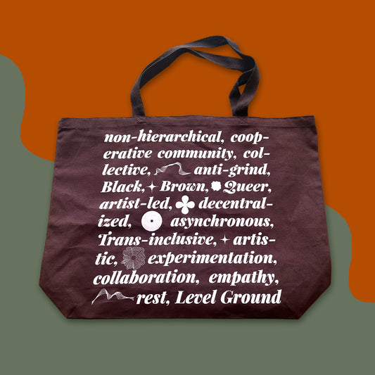 Level Ground Tote Bag