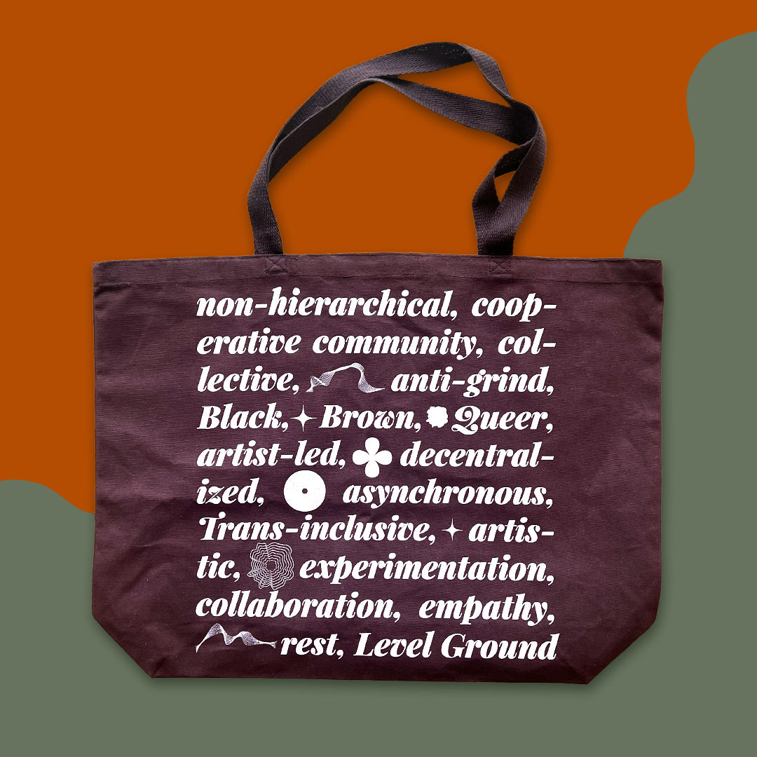 Level Ground Tote Bag